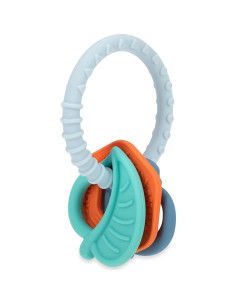 Anillo de Dentición Dino Chewy Charms Nuby - Silicona Suave 3+ Meses 2