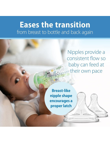 Biberón Anti-Cólico Dr. Brown's 9oz (270mL) 2-Pack Dino