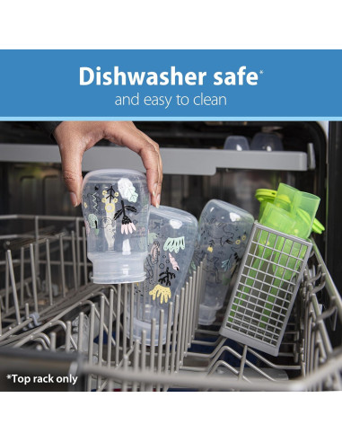 Biberón Anti-Cólico Dr. Brown's 9oz (270mL) 2-Pack Dino