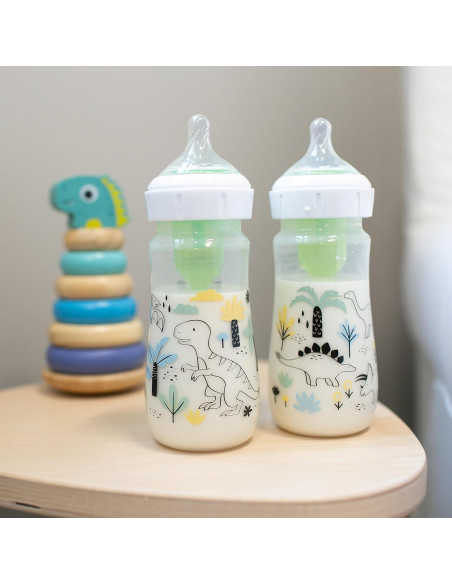 Biberón Anti-Cólico Dr. Brown's 9oz (270mL) 2-Pack Dino