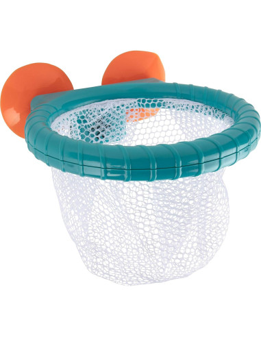 Juego de Baño Edushape Canasta de Baloncesto con 3 Pelotas
