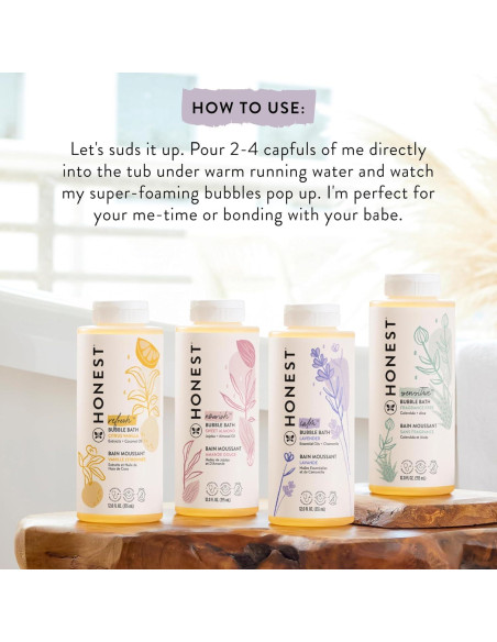 Baño de Burbujas Espumoso La Compañía Honesta 355 ml Sin Fragancia