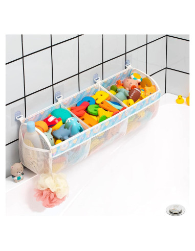 Organizador de Juguetes de Baño Austion - Malla Secado Rápido