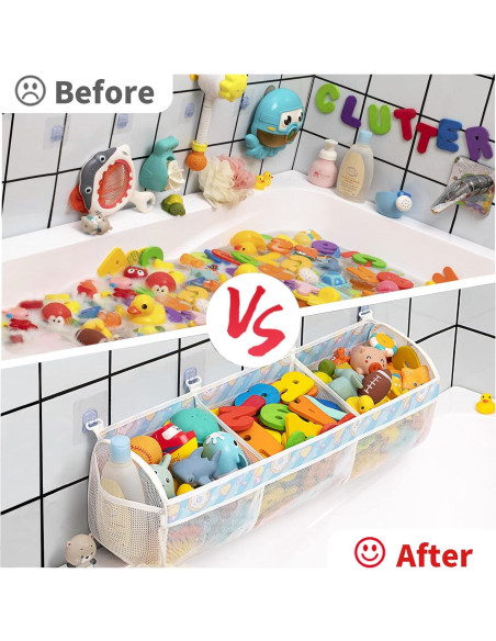 Organizador de Juguetes de Baño Austion - Malla Secado Rápido Organizador de Juguetes de Baño Austion - Malla Secado Rápido
