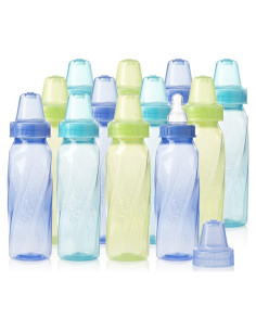 Botellas para Bebé Evenflo Clásicas 240ml Paquete de 12 Verde