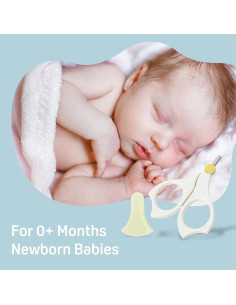 Juego de Cuidado de Salud para Bebés Pigeon - Tijeras, Aspirador Nasal y Hisopos 2