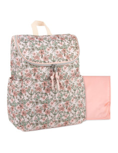 Mochila de Pañales Multifuncional AD Sutton Floral 43.2x35.6cm