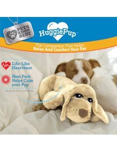 HuggiePup Dorado | Compañero de Confort para Perros y Cachorros 2