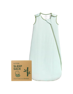 Saco de dormir unisex 1.0 TOG Bambú 6-18 meses con cremallera