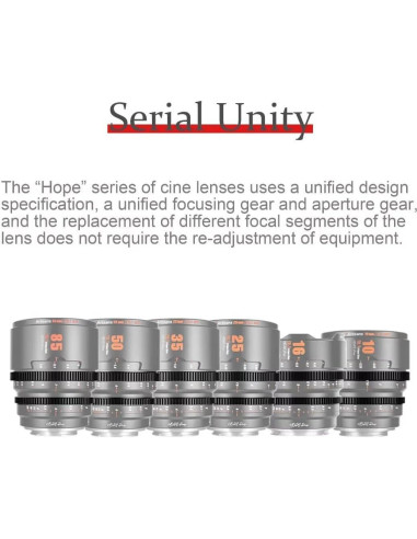 Lente de Cine 7artisans 10mm T2.1 para Sony E - Gran Apertura