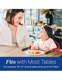 Silla Alta Portátil Chicco Caddy Hook-On para Bebés hasta 16.8 kg 2