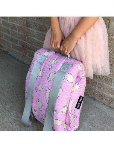 Manta de Siesta Urban Infant Bulkie Amapolas 2-7 Años