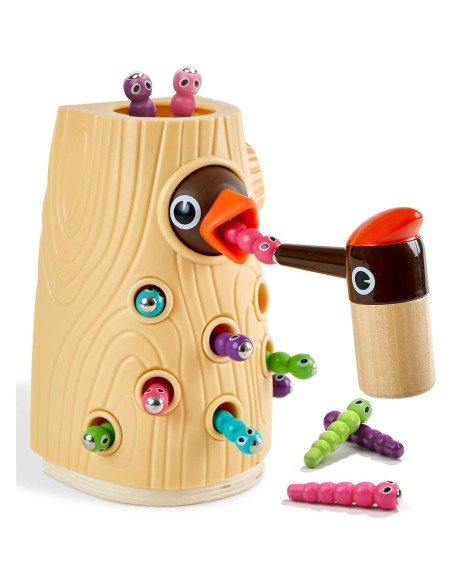 Juguete Montessori TOP BRIGHT para Niños 2 Años - Habilidades Motoras Juguete Montessori TOP BRIGHT para Niños 2 Años - Habilidades Motoras