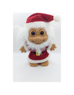 Muñeca Troll Russ Navidad Santa Claus Vintage 20 cm