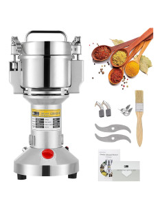 Molinillo Eléctrico de Granos CGOLDENWALL 300g Acero Inoxidable