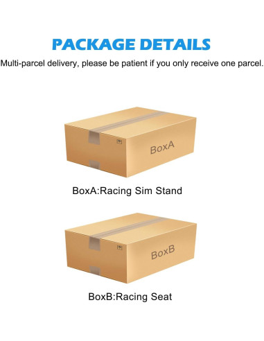 Cockpit de Simulador de Carreras Anman Asiento Rojo Ergonómico