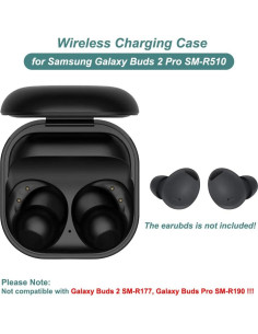 Estuche de Carga Kissmart para Galaxy Buds 2 Pro SM-R510 Negro 2
