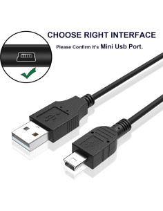 Cable Mini USB 1.5m Arzweyk para Micrófonos Blue Yeti 2