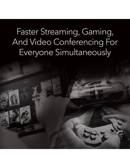 Sistema WiFi en Malla NETGEAR Nighthawk 6E MK93S - 3 Piezas