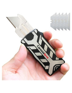 Cuchillo Utility Automático Caressolove 14.22 cm Aluminio