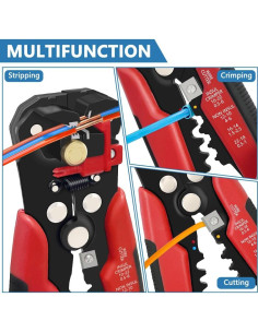 Pelacables Automático 3-en-1 COLCUT para Cables 0.5-6mm 2