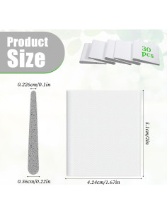 30 Sellos de Esquinas de Puerta Autoadhesivos Trinkrittey 2