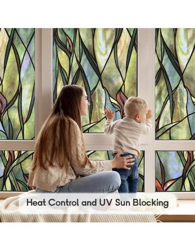 Película Estática Decorativa para Ventanas Yeysynana 45x200cm UV