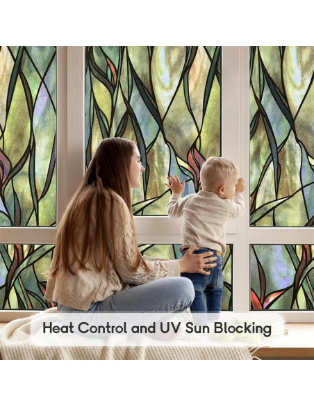 Película Estática Decorativa para Ventanas Yeysynana 45x200cm UV