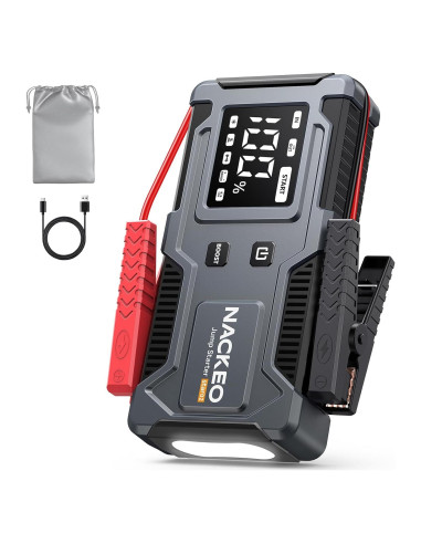 Arrancador de Batería Portátil NACKEO Star02 6000A 20000mAh