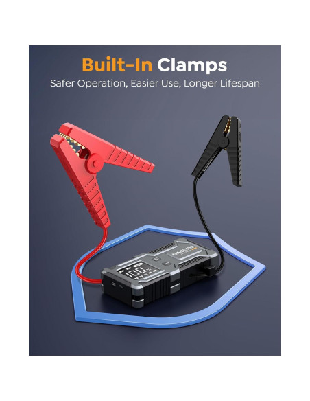 Arrancador de Batería Portátil NACKEO Star02 6000A 20000mAh