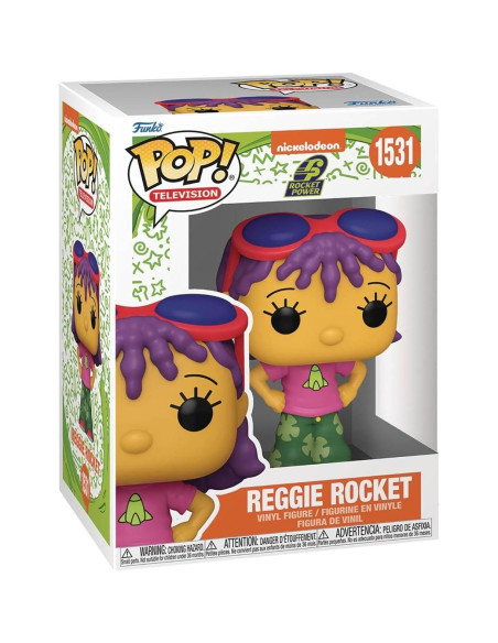 Figura de Vinilo Pop! Reggie Rocket Funko 9.5cm Nick Rewind