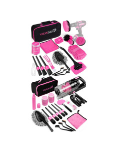 Kit de Limpieza de Coche 37 Piezas Viewsun con Aspiradora