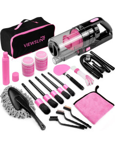 Kit de Limpieza de Coche 37 Piezas Viewsun con Aspiradora 2