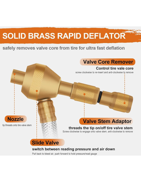 Desinflador Digital de Neumáticos SAFELIFE 4x4 250 PSI