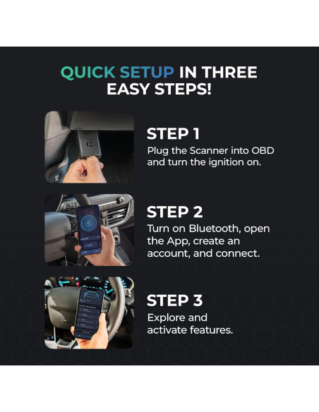 Escáner OBD2 Bluetooth Carista EVO - Diagnóstico Automotriz