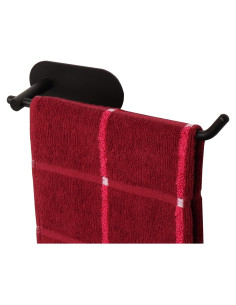 Soporte de Toalla de Mano TocTen, Acero Inoxidable 304, Negro Mate