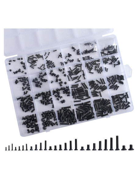 Kit de Tornillos de Reemplazo OURUI 520pcs para Laptop