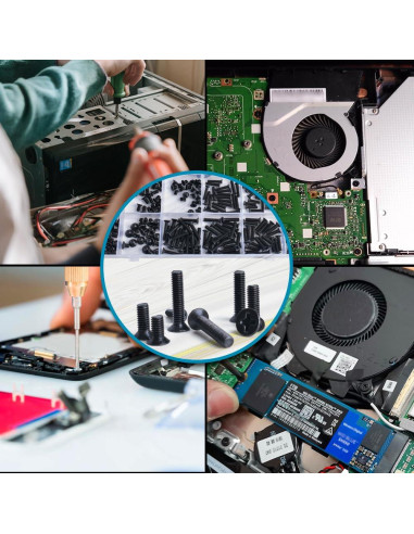 Kit de Tornillos de Reemplazo OURUI 520pcs para Laptop