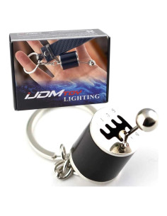 Llavero de Caja de Cambios iJDMTOY Cromo 6 Velocidades