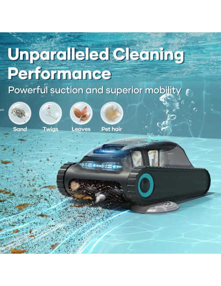 Limpiador de Piscinas Robótico AIPER Scuba S1 Sin Cable 10.26 kg