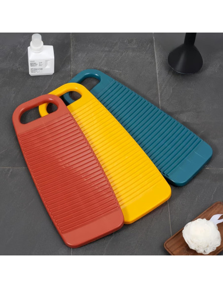 Tabla de Lavar Cansybil Mediana Antideslizante Roja