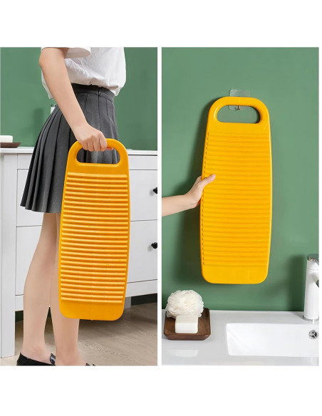 Tabla de Lavar Cansybil Mediana Antideslizante Roja