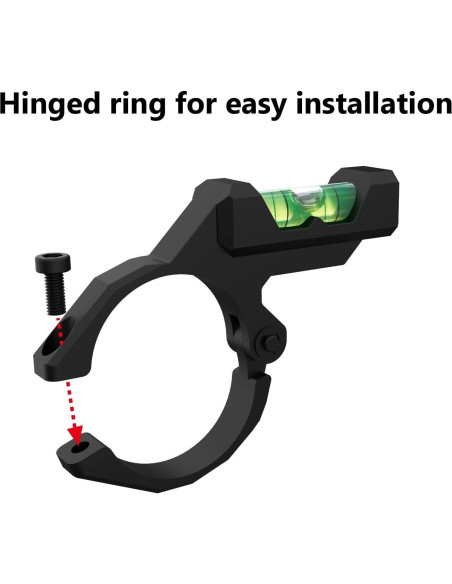 Nivel de Burbuja para Rifle Tough Tactical Tools 2.54 cm