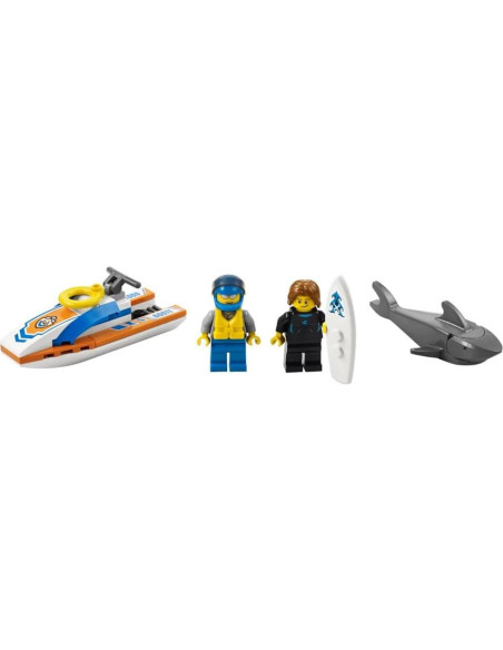 LEGO Ciudad 60011 Rescate de Surfista con Tiburón