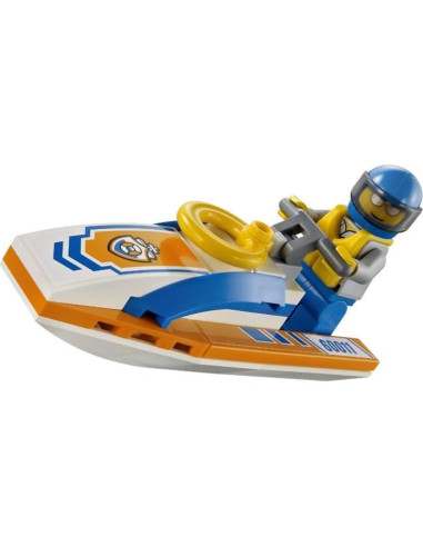 LEGO Ciudad 60011 Rescate de Surfista con Tiburón