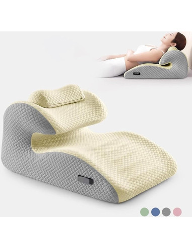 Cojín Ergonómico de Intimidad ZeawIEsvbyt 58x40 cm