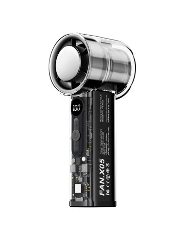 Ventilador Portátil de Mano UCLOUDSOME 3000mAh 5 Velocidades