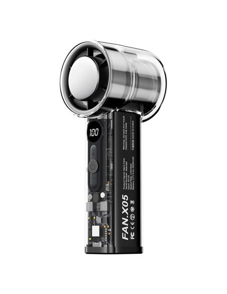 Ventilador Portátil de Mano UCLOUDSOME 3000mAh 5 Velocidades