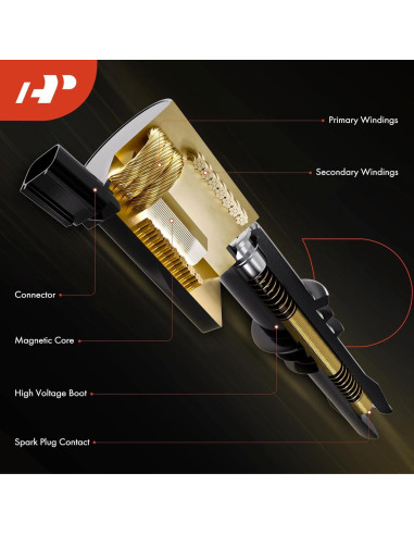 Bobina de Encendido A-Premium para Toyota y Lexus V6 3.3L