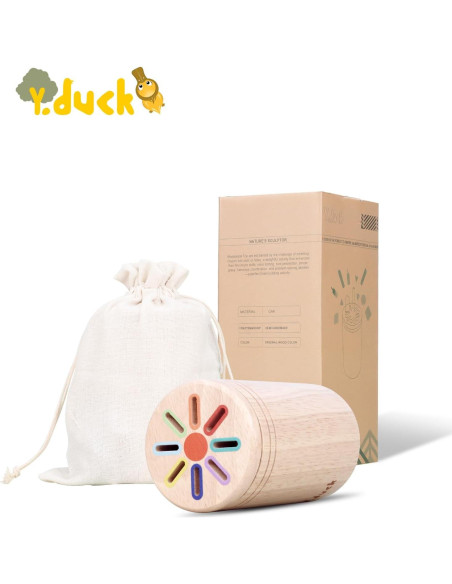 Juguetes Montessori 3-en-1 Y.duck para Niños 1-3 Años